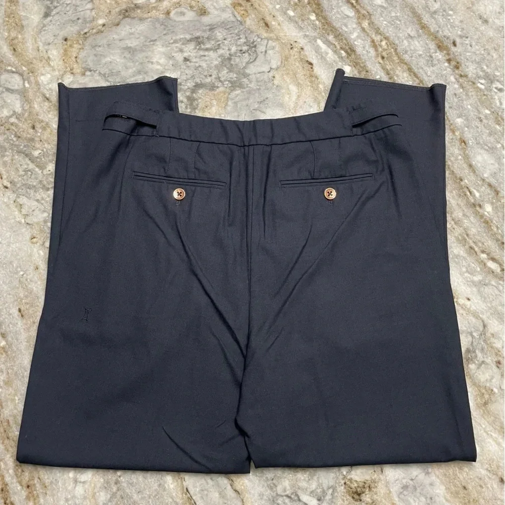 Kit and Ace Straight Leg Trouser High Rise Adjustable Zip Waistband 6